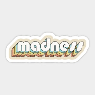 Retro Madness Sticker